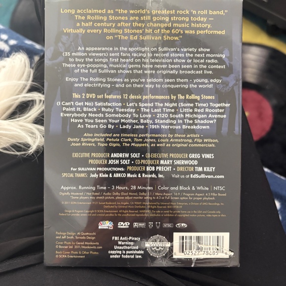 DVD brand new The Rolling Stones “4 Ed Sullivan shows”! - Picture 2 of 3